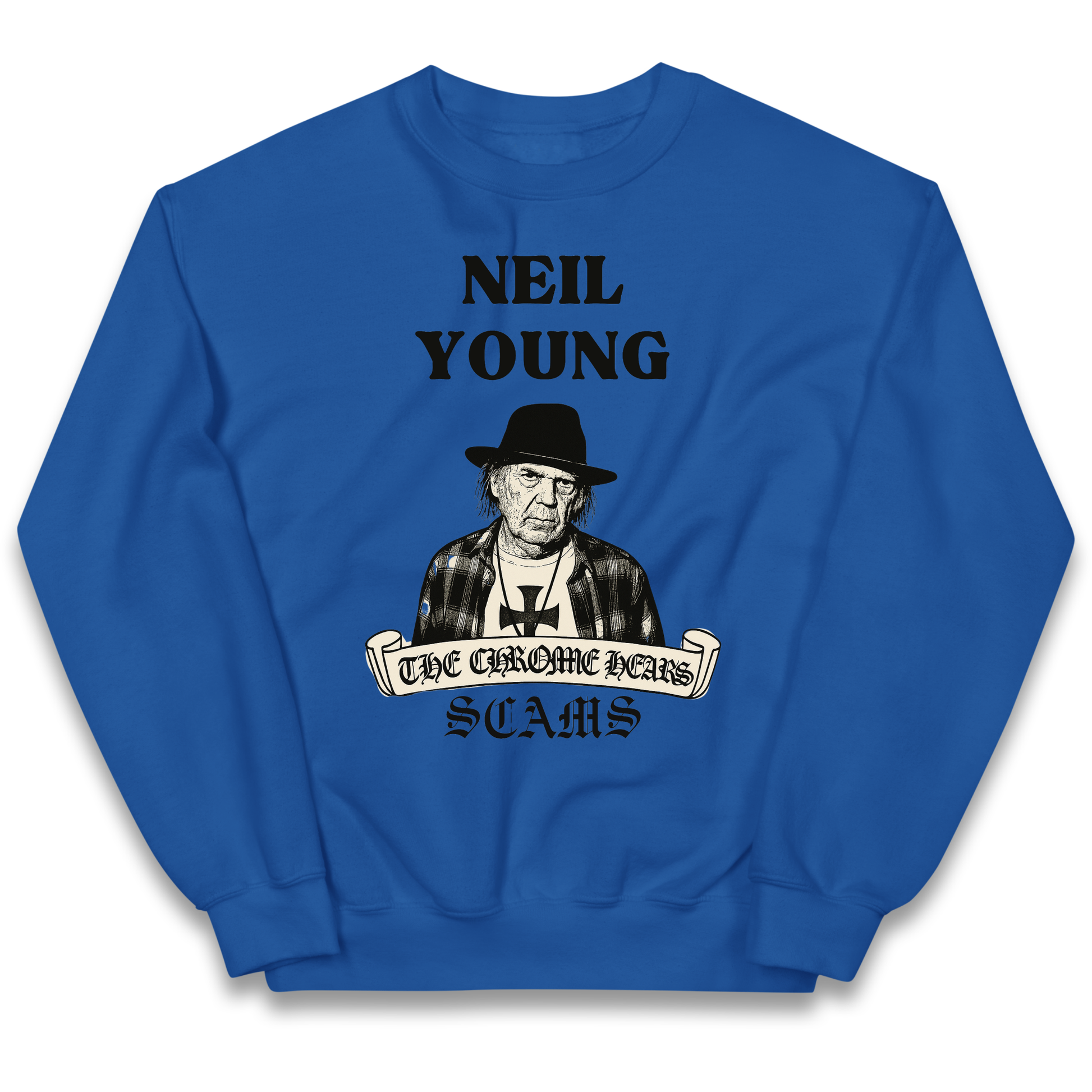 Neil Young and the Chrome Hearts Kids Jumper