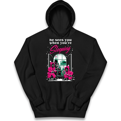 Squid Games Xmas Kids Hoodie