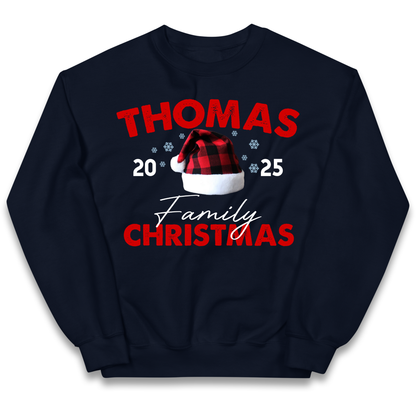 Thomas Family Christmas kids sweatshirt