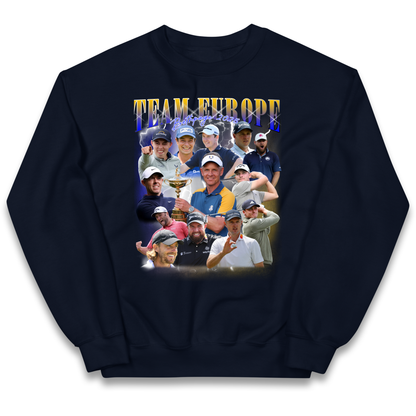 Ryder Cup 2025 Team Europe kids sweatshirt