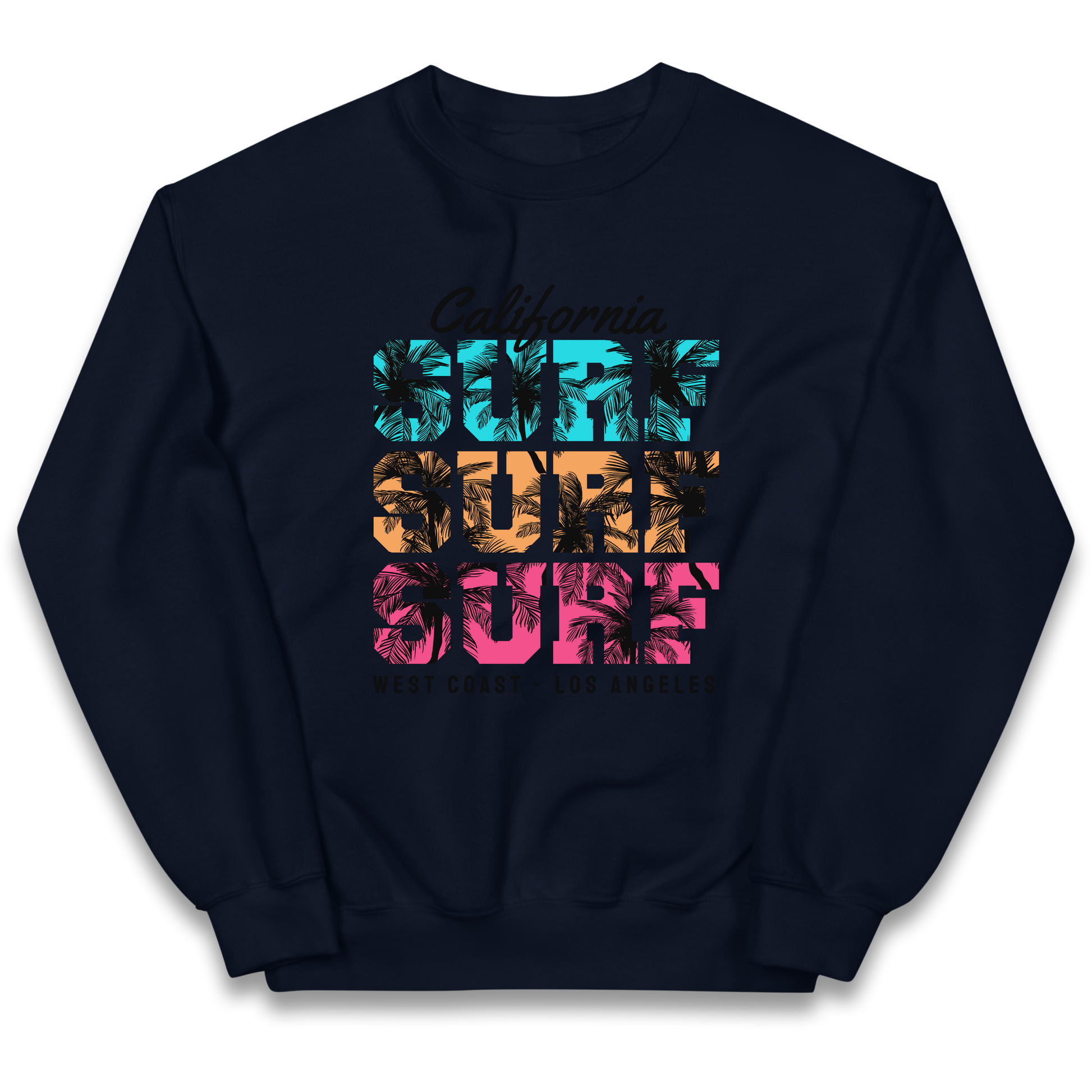 California Surf Surf Surf kids sweatshirt