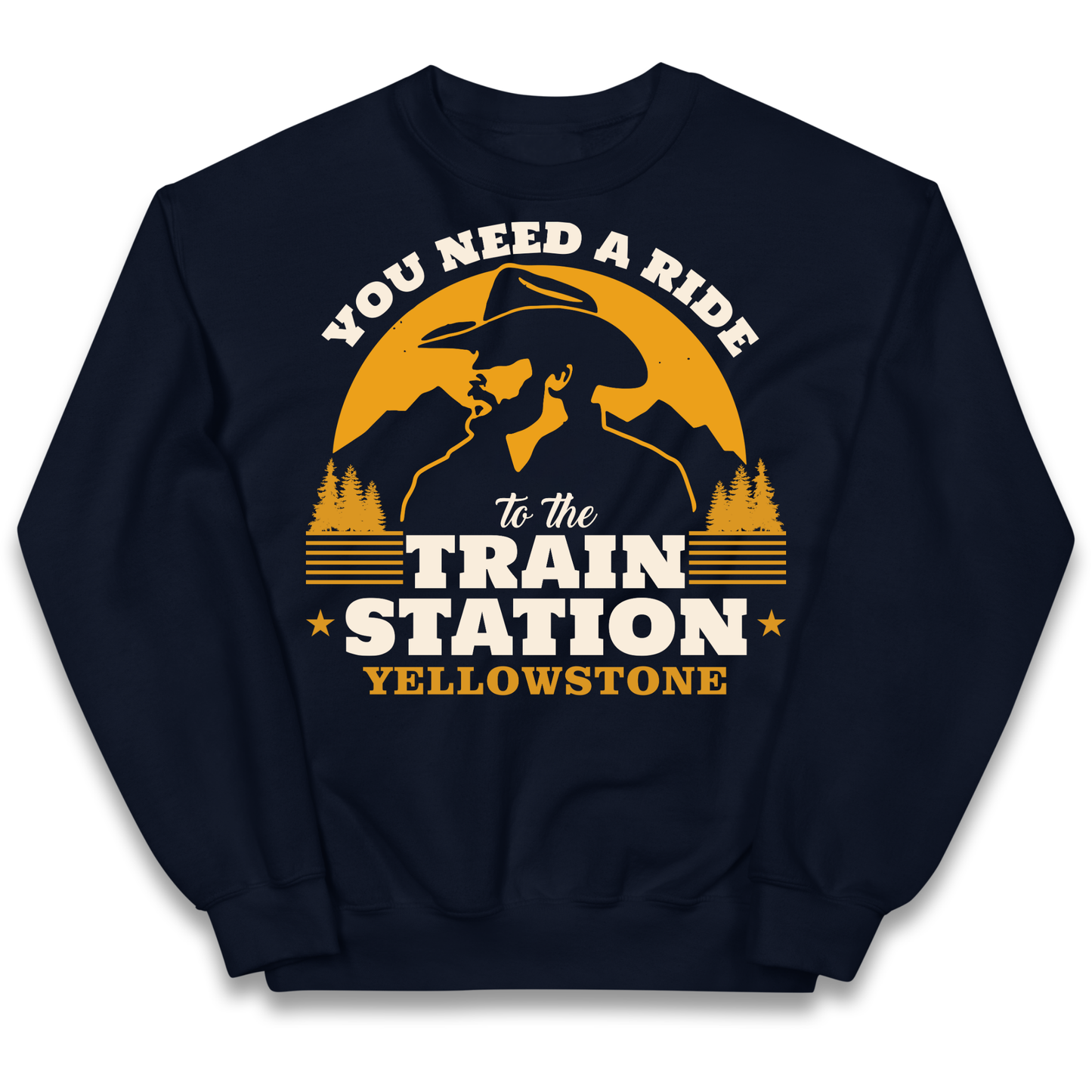 You Need A Ride To The Train Station kids sweatshirt