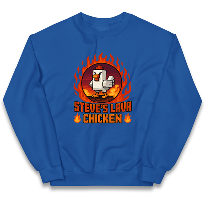 Steve's Lava Chicken Kids Jumper