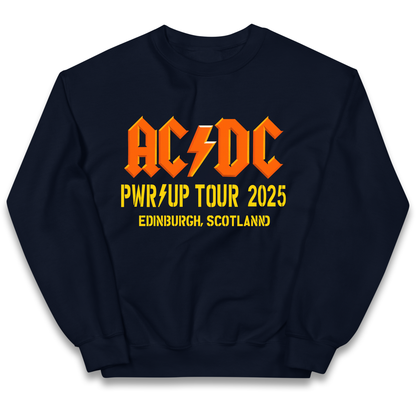 AC/DC Power Up Tour 2025 kids sweatshirt