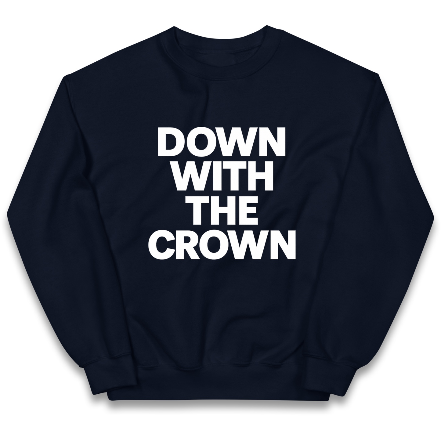 DOWN WITH THE CROWN kids sweatshirt