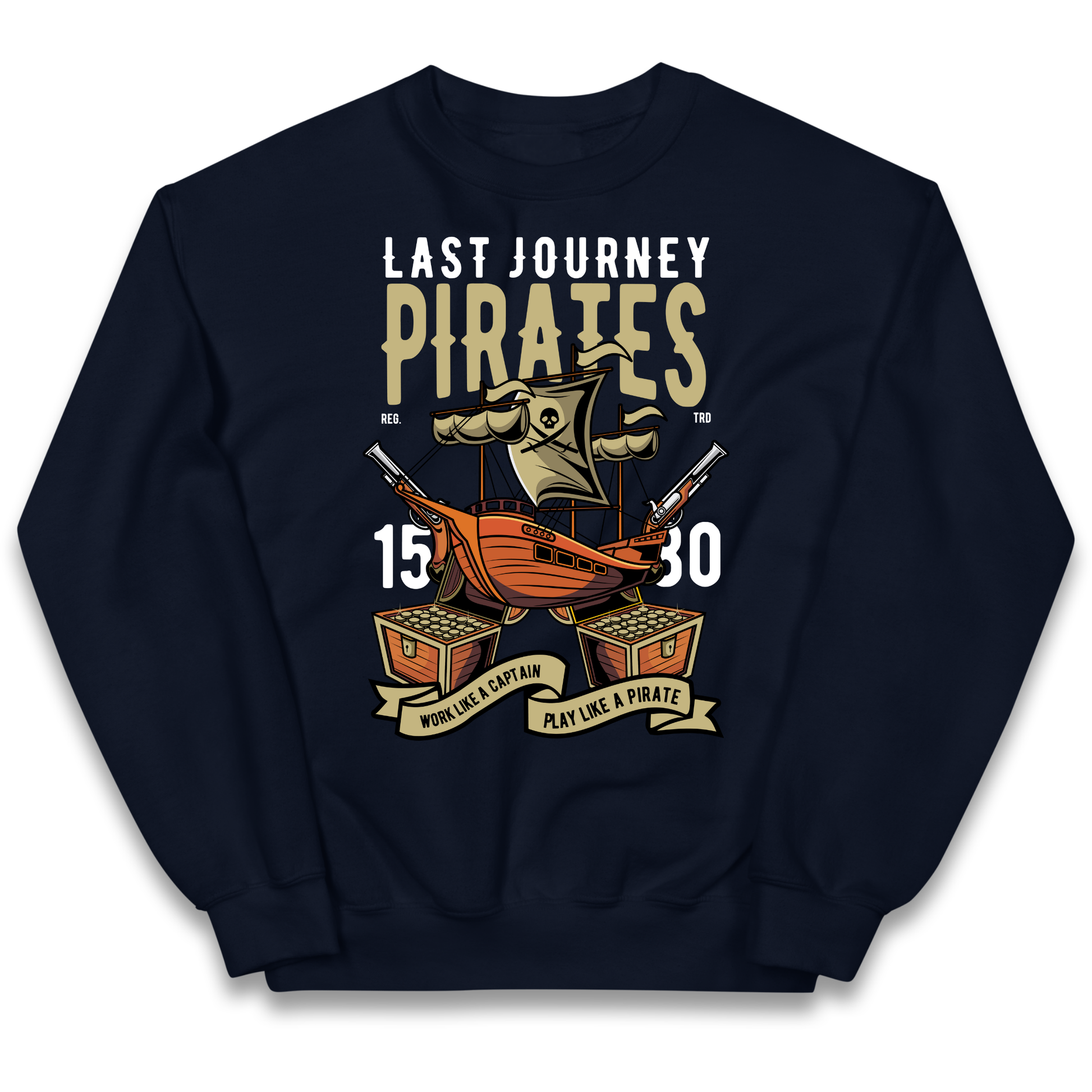Last Journey Pirates kids sweatshirt