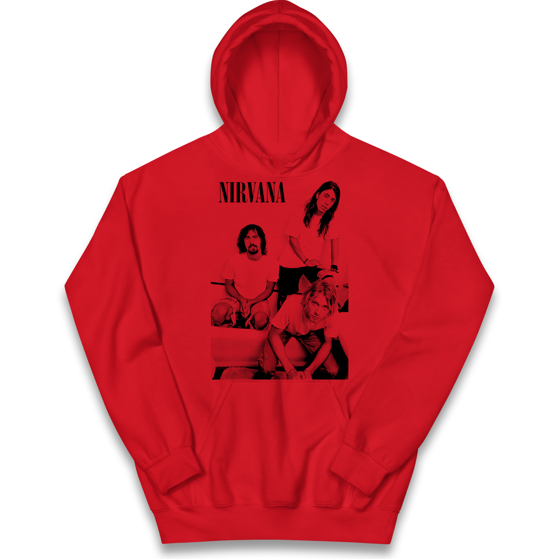 Nirvana Band Kids Hoodie