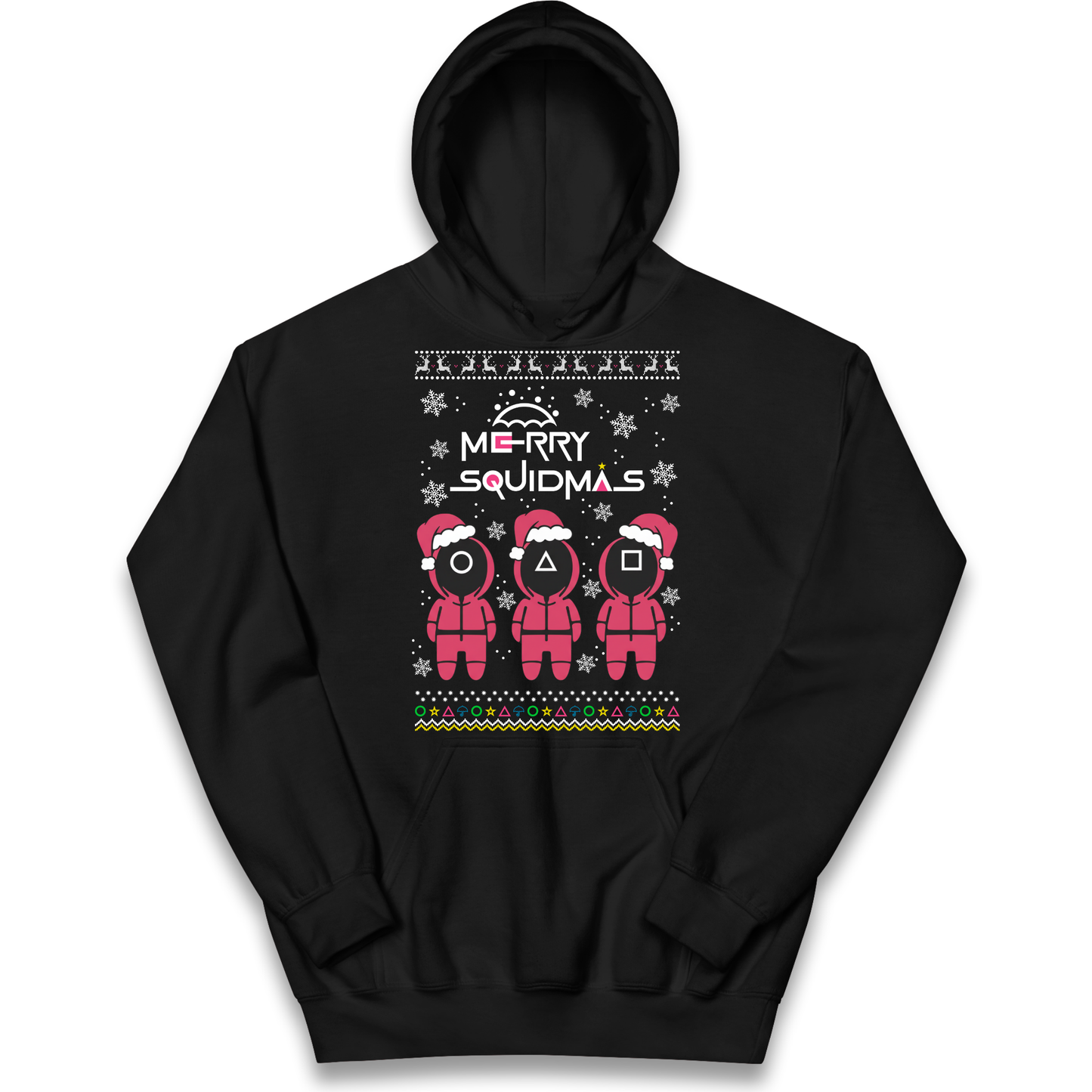 merry Squidmas Kids Hoodie