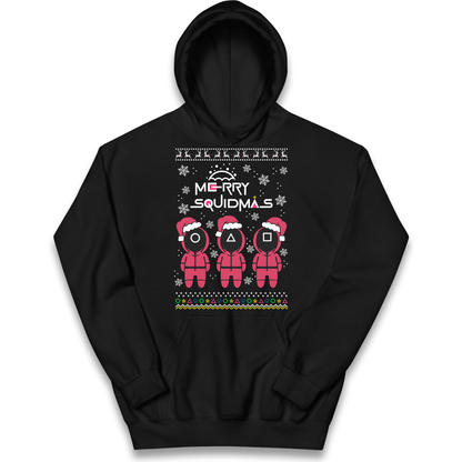 merry Squidmas Kids Hoodie