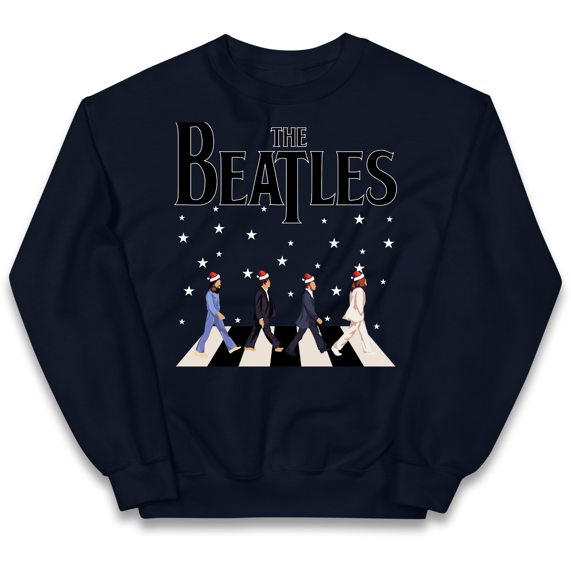The Beatles Abbey Road Christmas kids sweatshirt