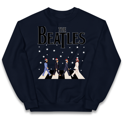 The Beatles Abbey Road Christmas kids sweatshirt