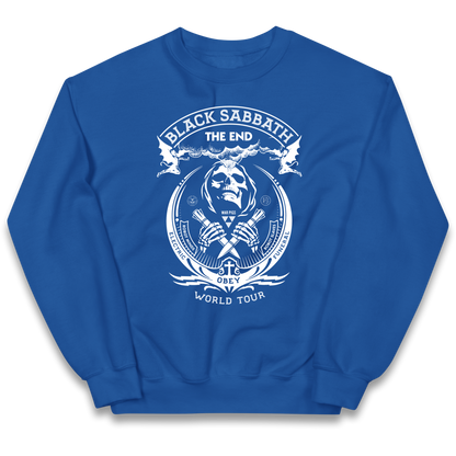 Black Sabbath The End World Tour Kids Jumper