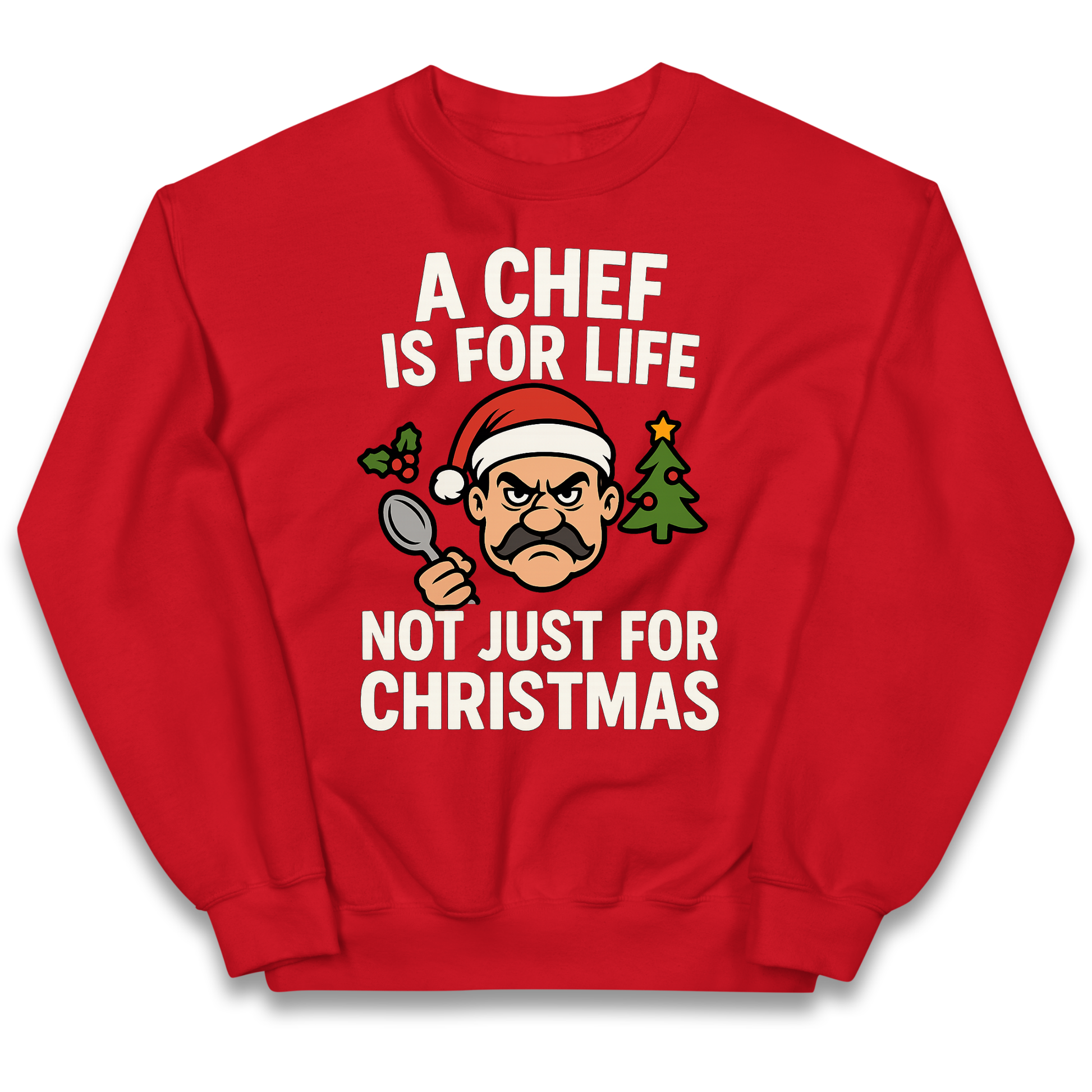 Chef Christmas Kids Jumper