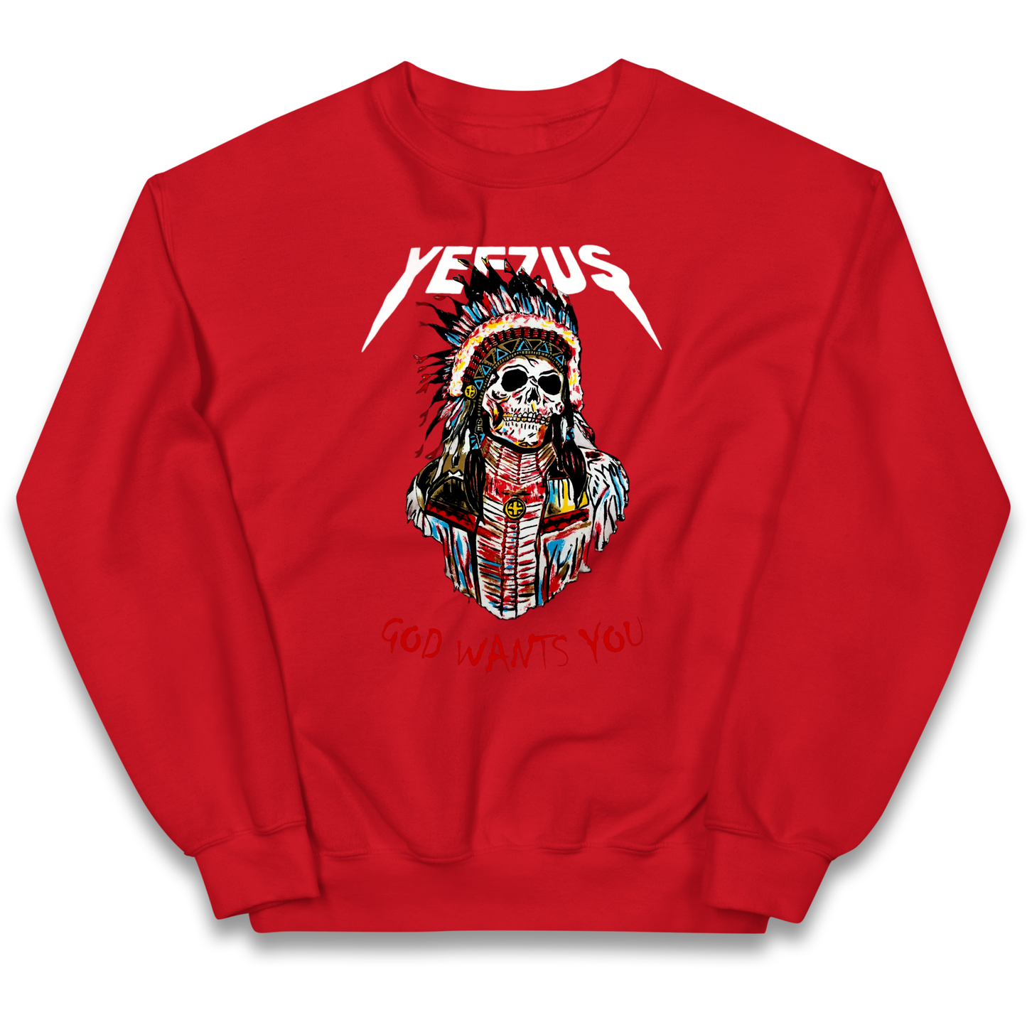Yeezus God Wants You kids sweatshirt