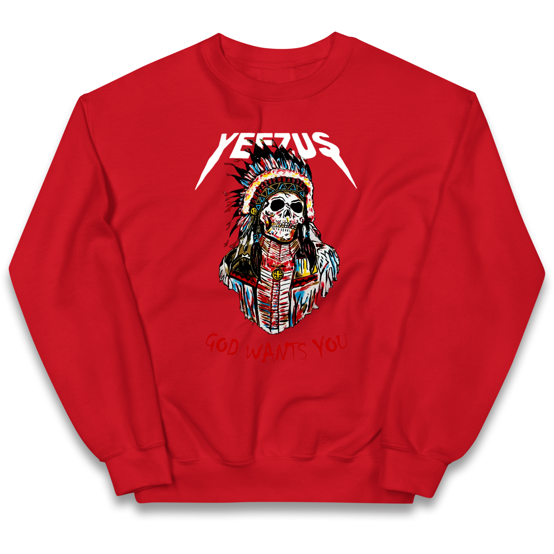Yeezus God Wants You kids sweatshirt