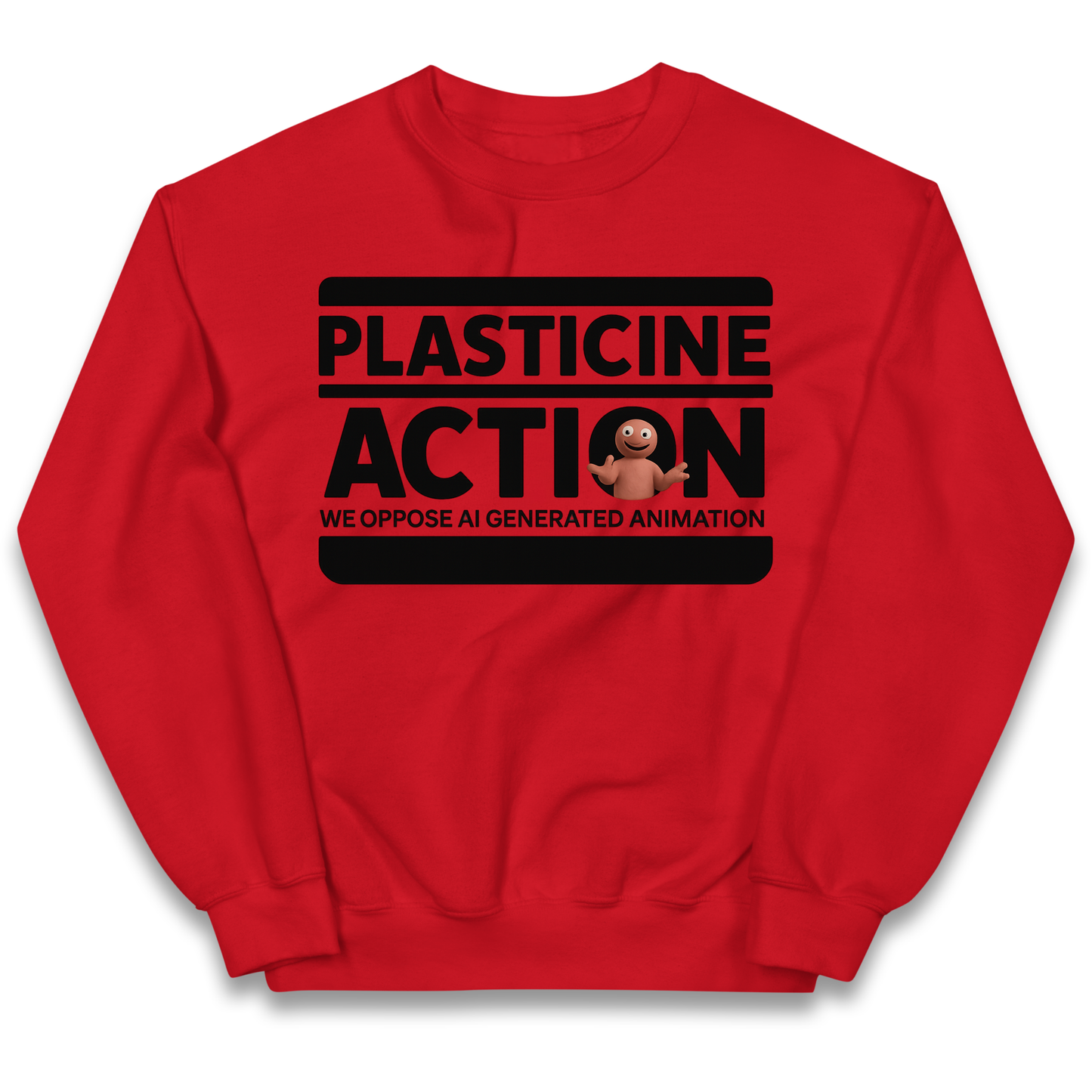 plasticine action kids sweatshirt