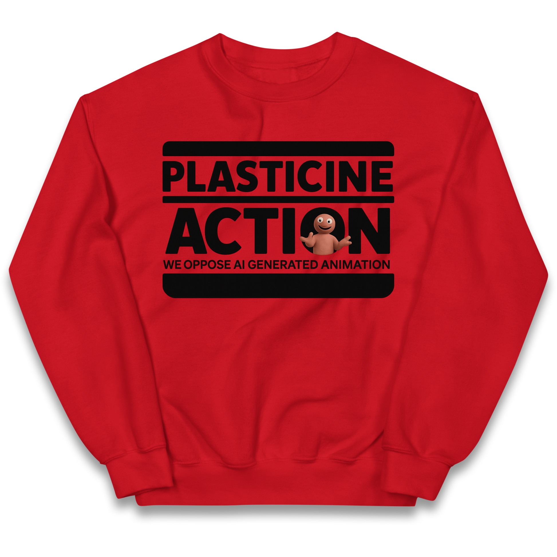 plasticine action kids sweatshirt