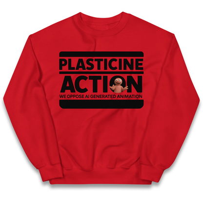 plasticine action kids sweatshirt