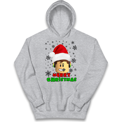 Roblox christmas Kids Hoodie
