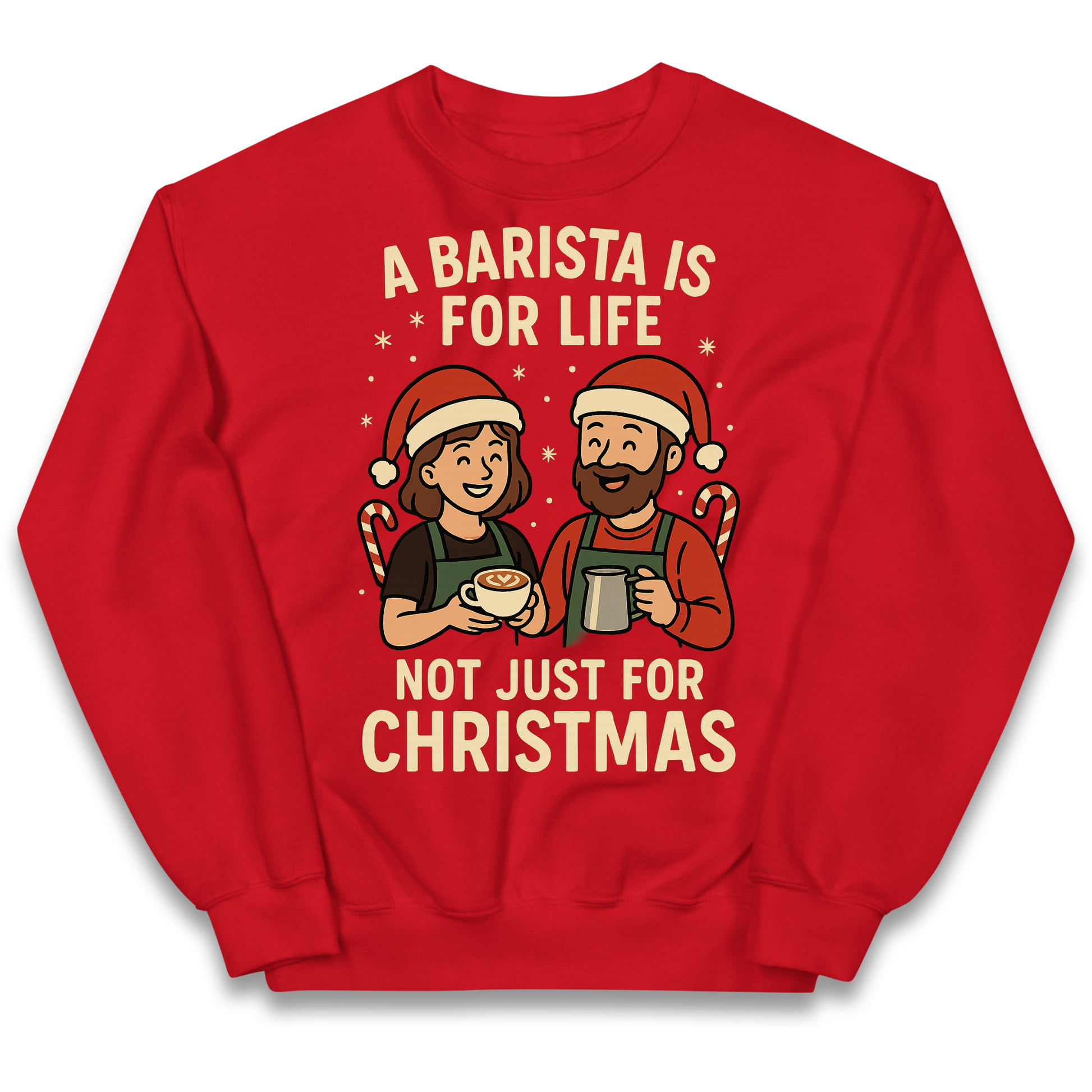 Barista Christmas Kids Jumper