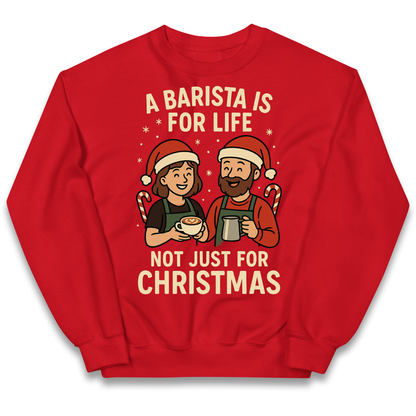 Barista Christmas Kids Jumper