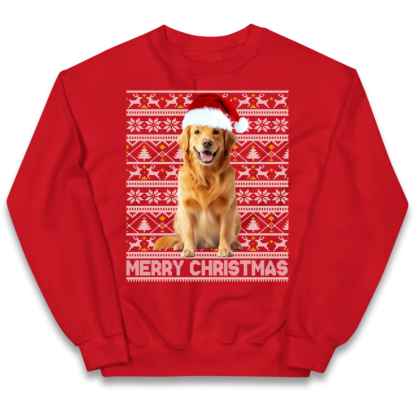 Merry Christmas Dog kids sweatshirt