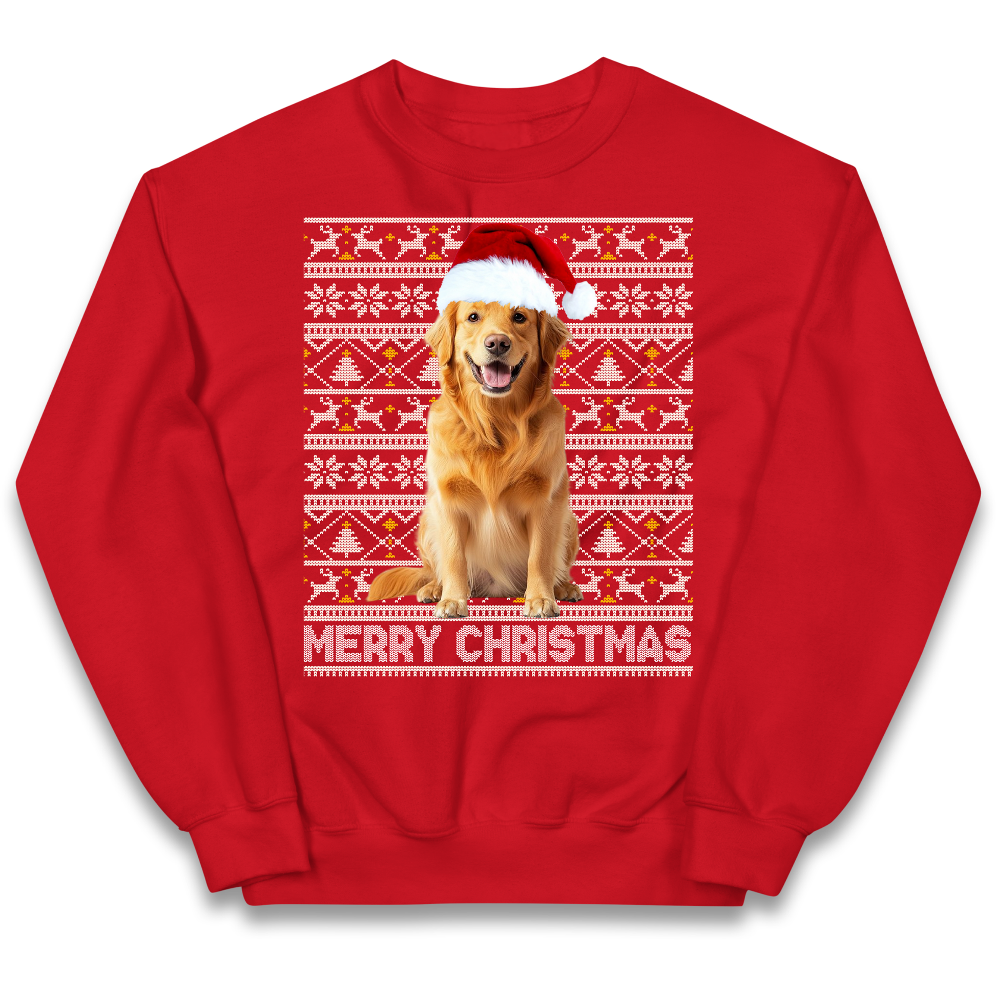 Merry Christmas Dog kids sweatshirt