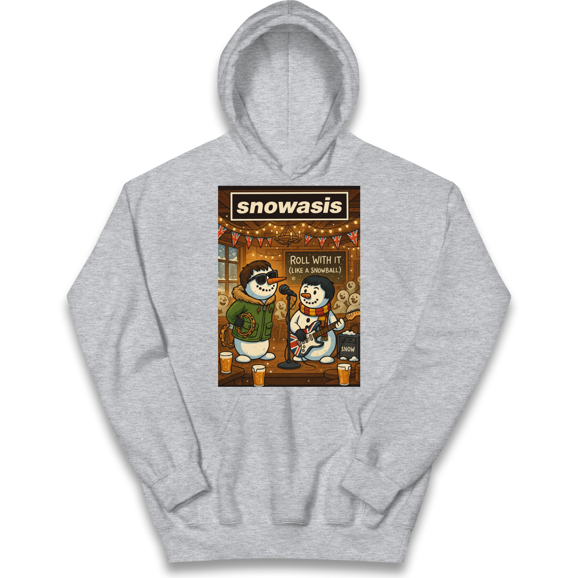 Snowasis Roll Christmas Kids Hoodie