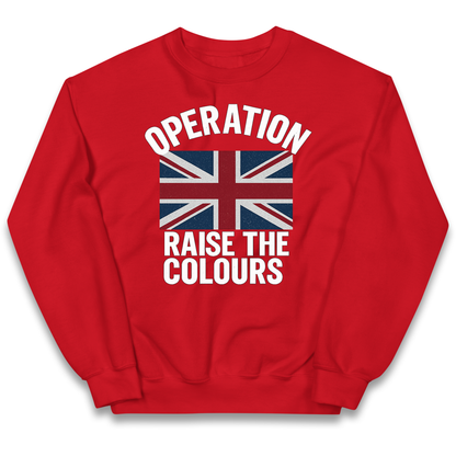Operation Raise The Colours kids sweatshirt