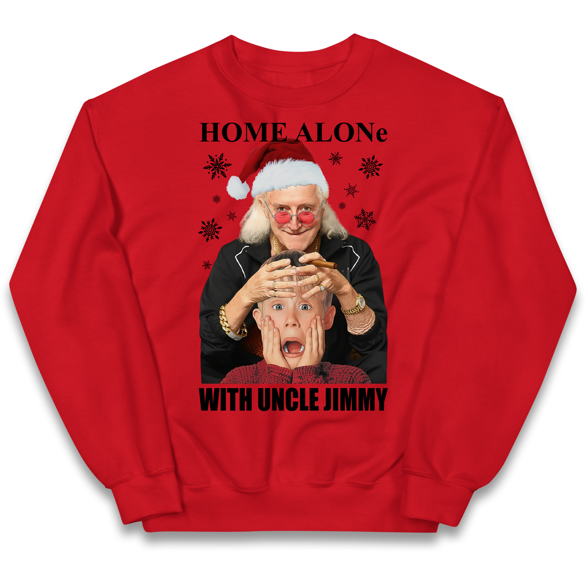 Home Alone Uncle Jimmy Kids Sweatshirt