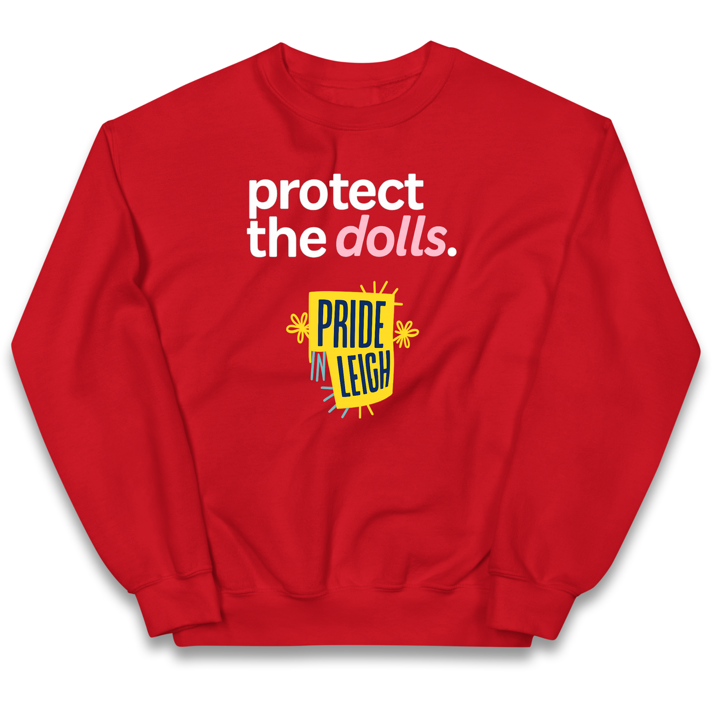 Protect The Dolls Slogan kids sweatshirt