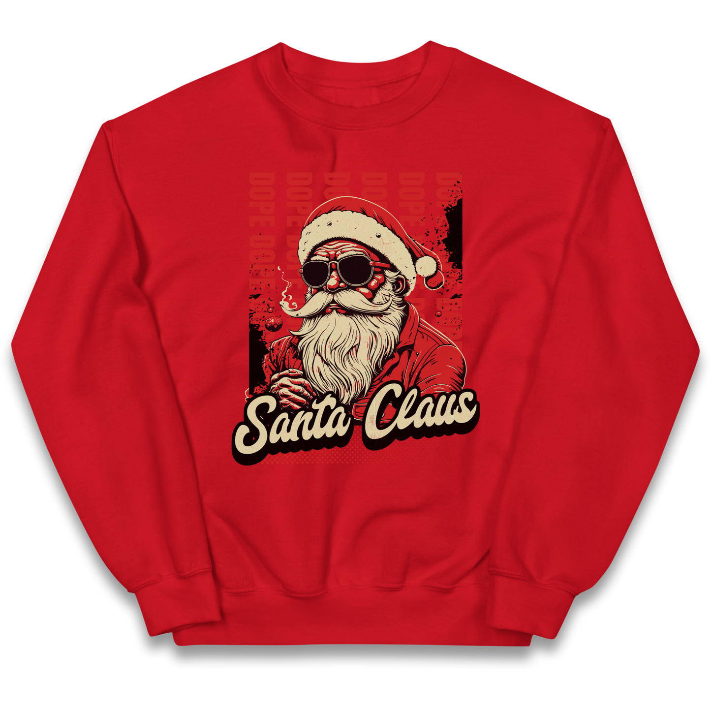 Dope Santa Claus kids sweatshirt