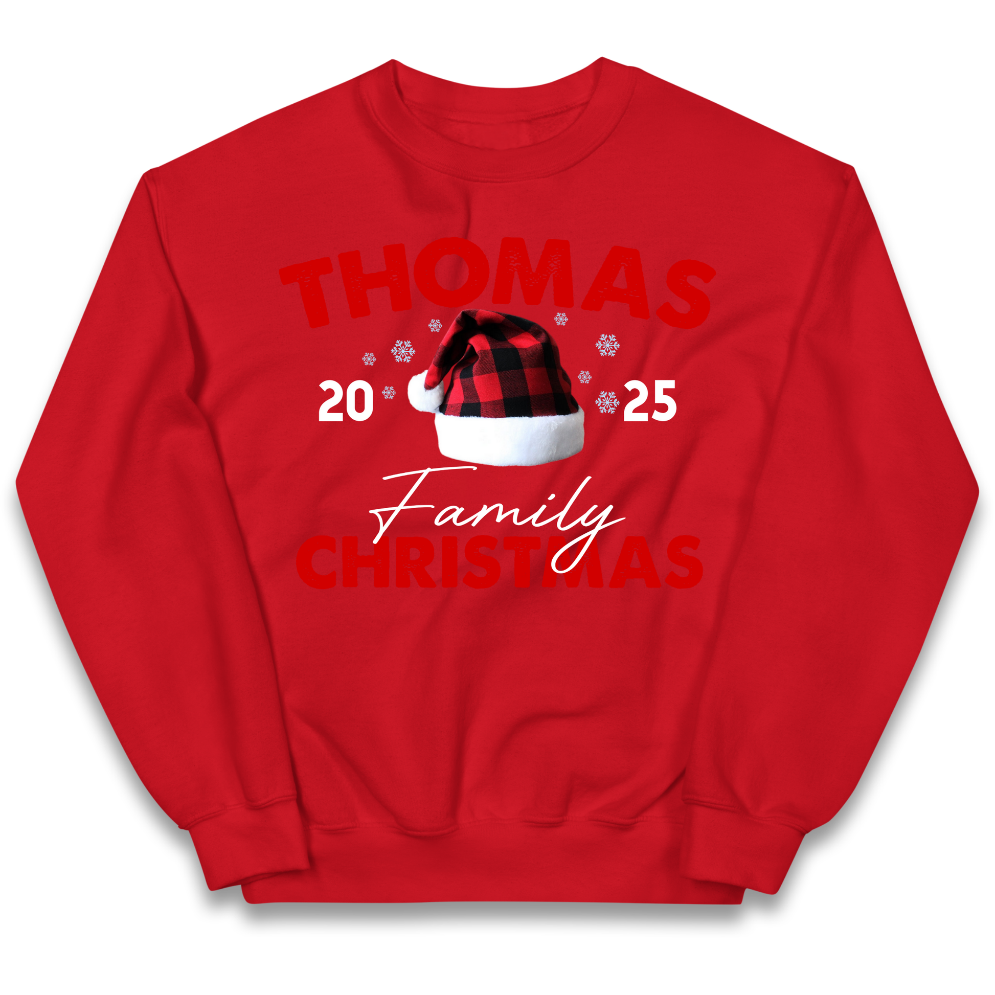 Thomas Family Christmas kids sweatshirt