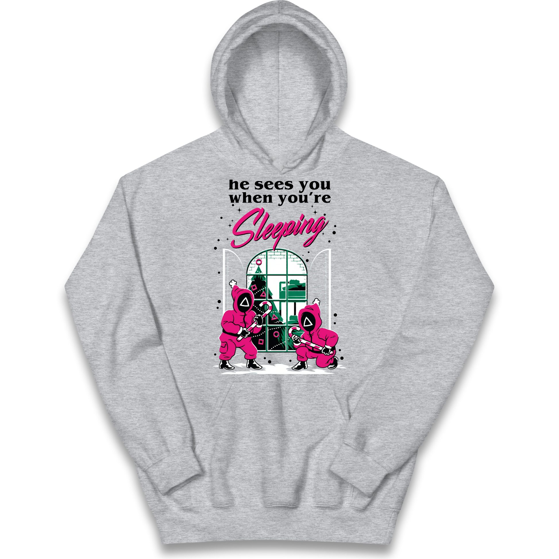 Squid Games Xmas Kids Hoodie