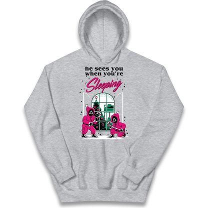 Squid Games Xmas Kids Hoodie