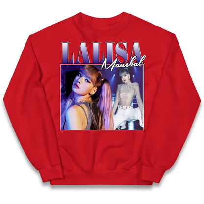 Lalisa Manoban kids sweatshirt