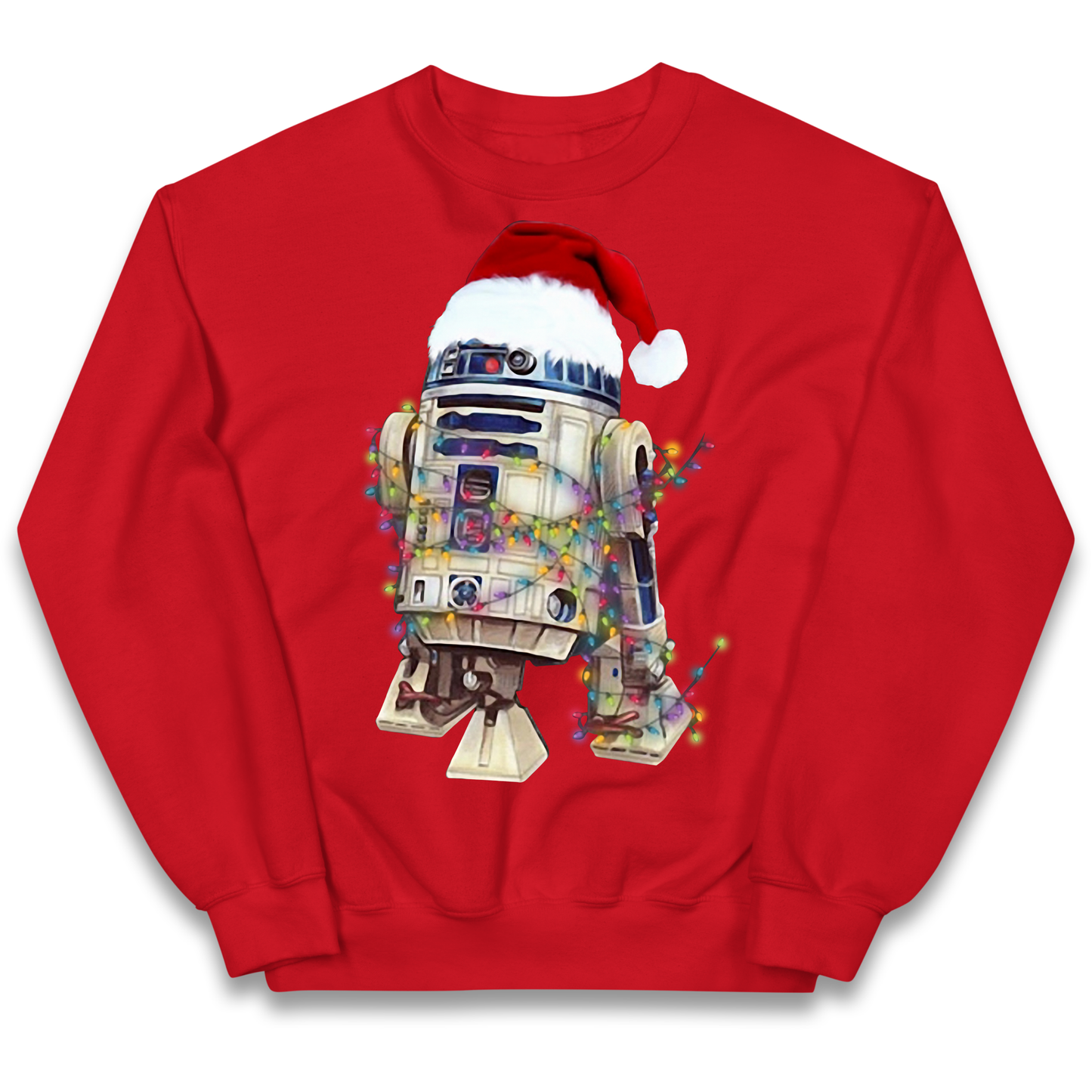 R2D2 Christmas Santa Christmas kids sweatshirt
