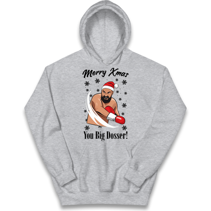 Tyson Fury Christmas Kids Hoodie