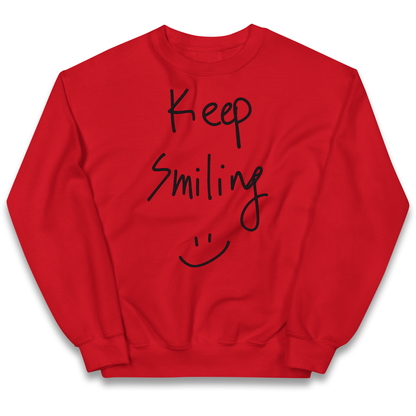 Keep Smiling kids sweatshirt