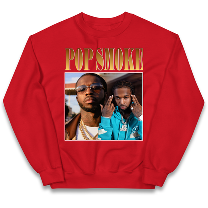 Pop Smoke kids sweatshirt