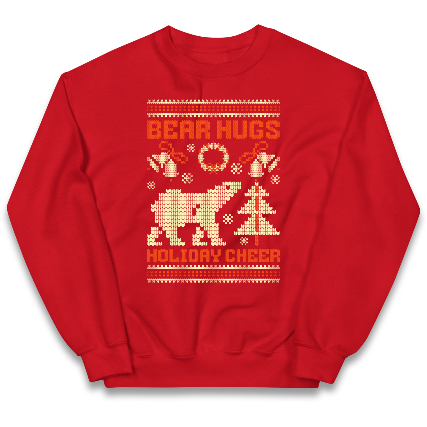 Bear Hugs Holiday Cheer kids sweatshirt