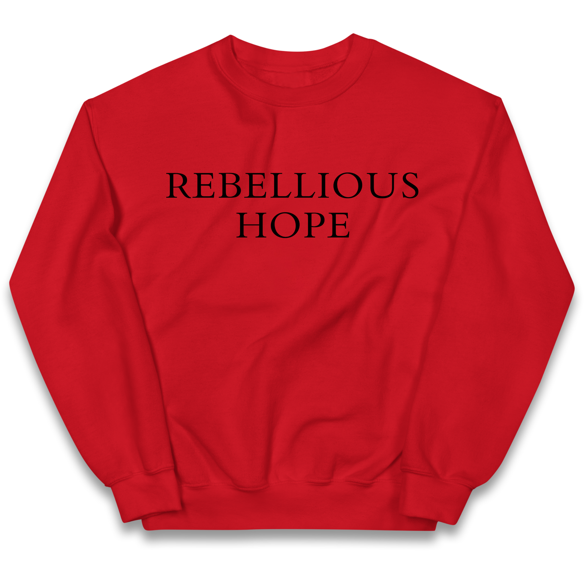 Rebellious Hope Embroidered kids sweatshirt