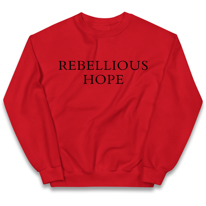 Rebellious Hope Embroidered kids sweatshirt
