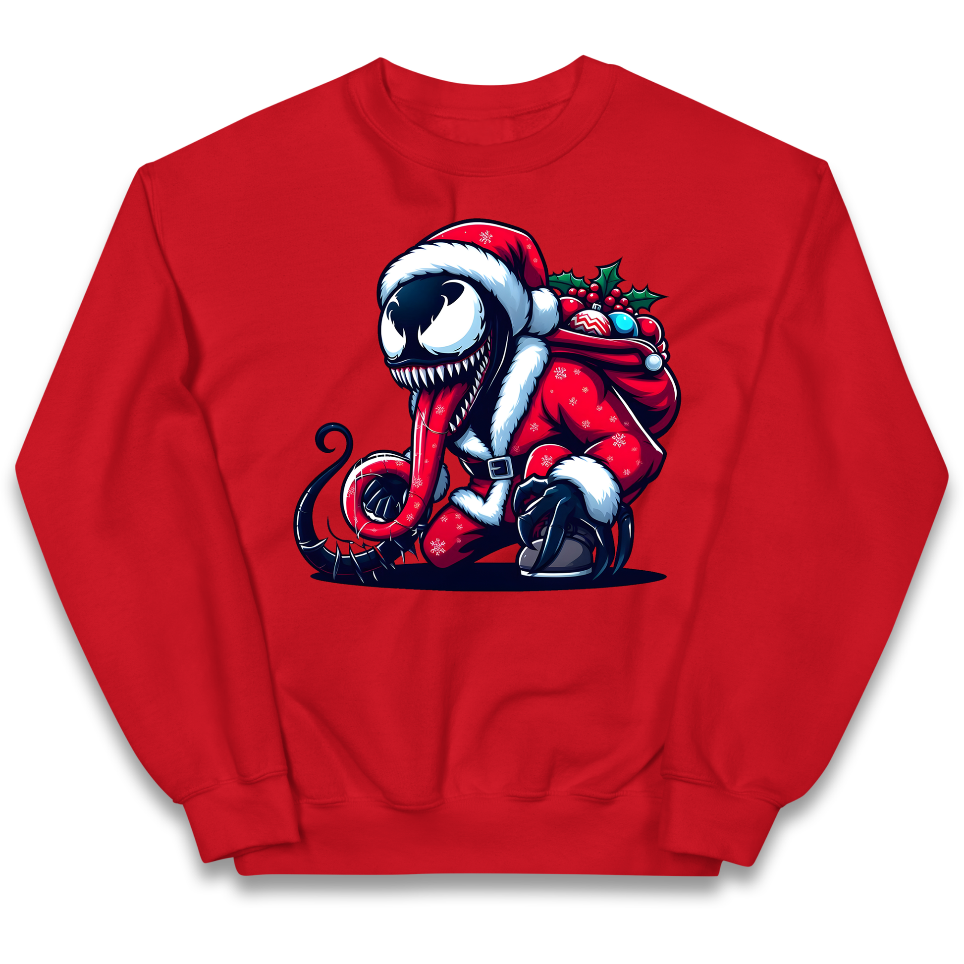 Venom Santa kids sweatshirt