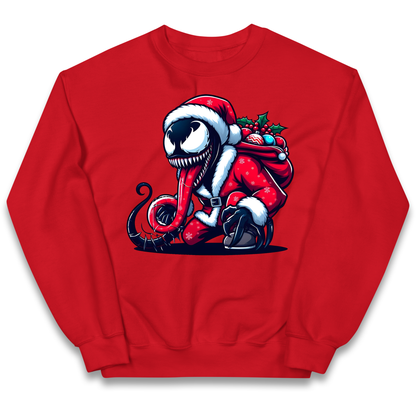 Venom Santa kids sweatshirt