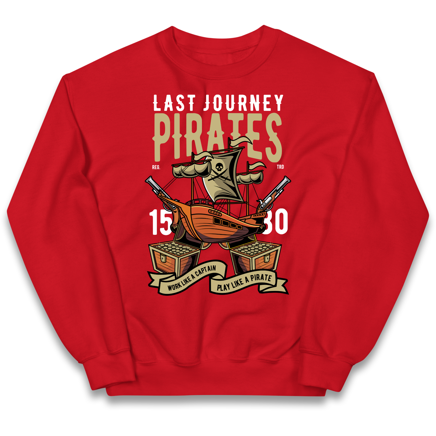 Last Journey Pirates kids sweatshirt