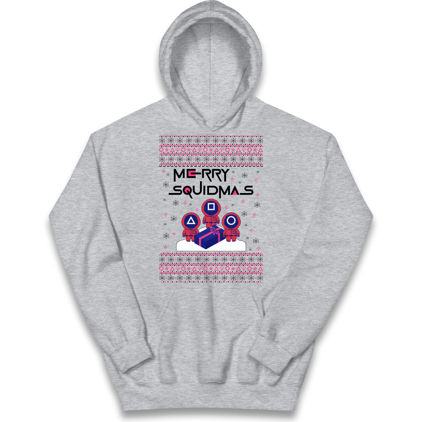 Squid Games Christmas Kids Hoodie
