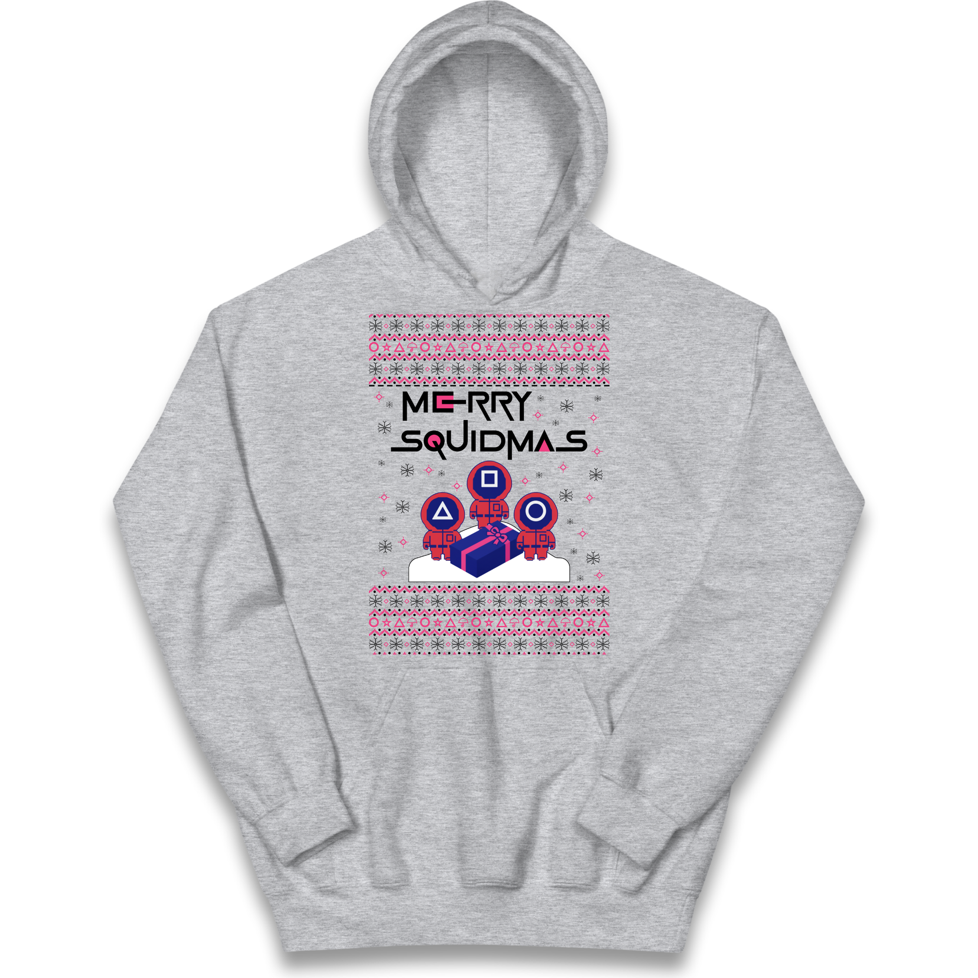 Squid Games Christmas Kids Hoodie