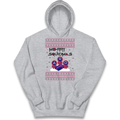 Squid Games Christmas Kids Hoodie