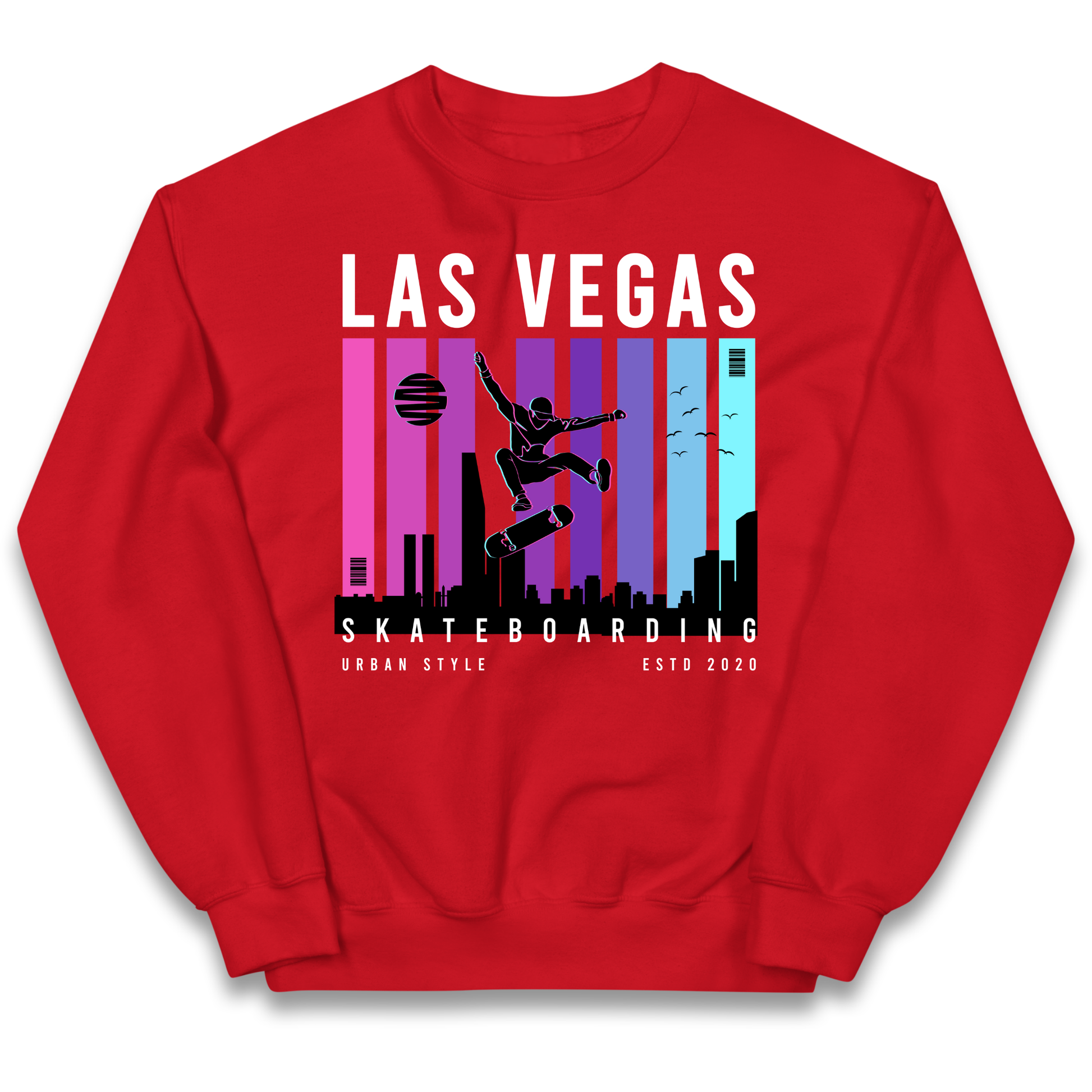 Las Vegas Skateboarding kids sweatshirt